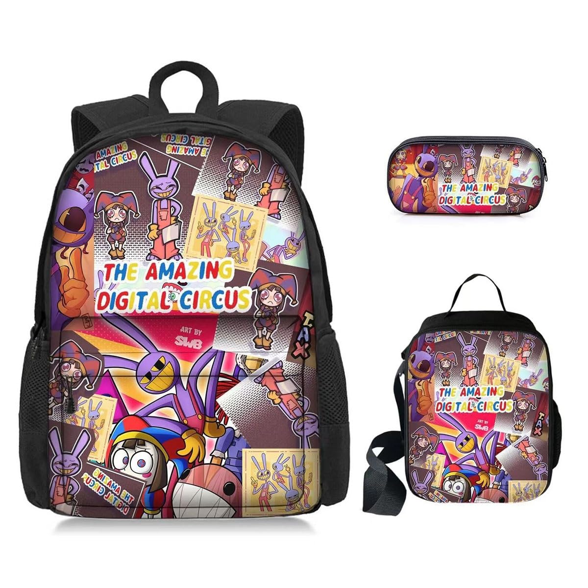 The Digital Circus Backpack, Funny Digital Circus Clown  display picture 2