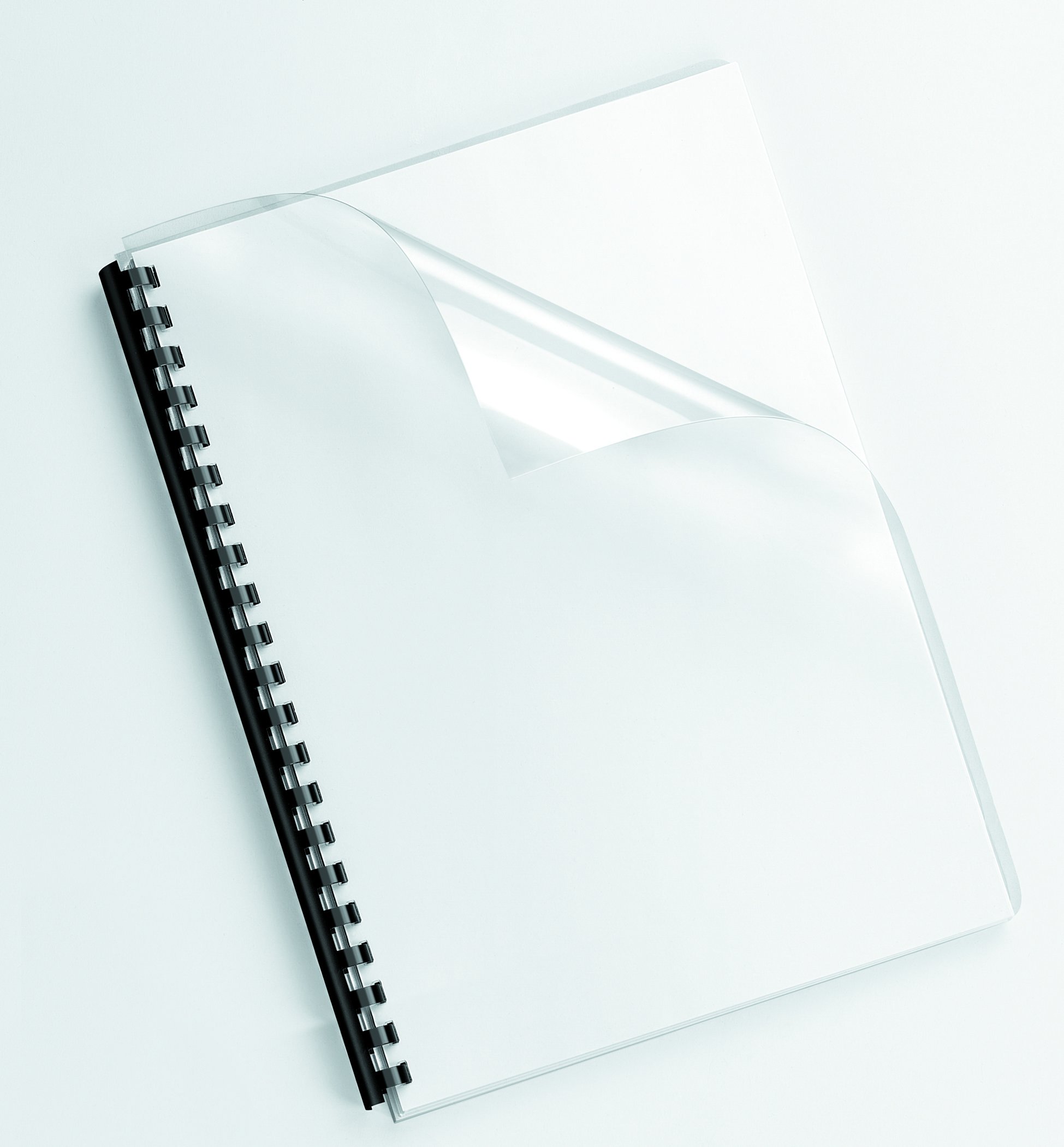 Fellowes - 53763 - Pack de 100 Couvertures PVC A4 - Transparent - 300 Microns