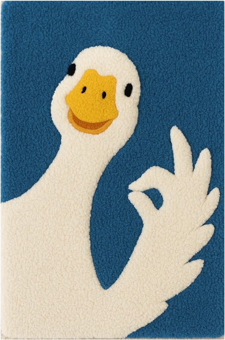 Ducky Approval Hand Tufted New Zealand Wool Wool Rug Wool Rug