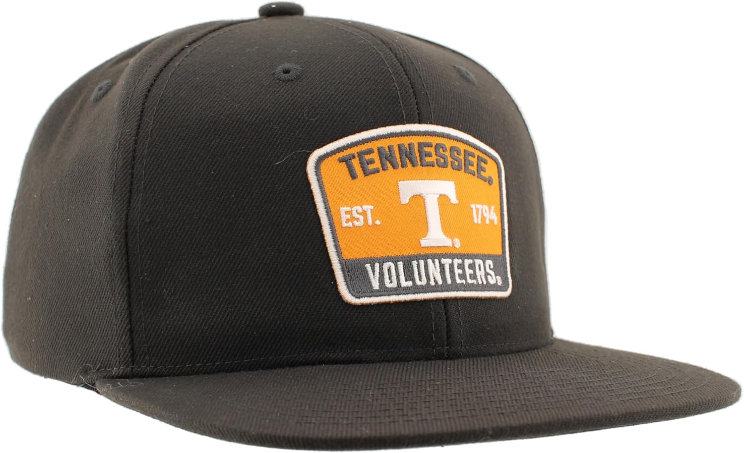 ZHATS Standard NCAA Officially Licensed Hat Flat Snapback Z11 Switchback Charcoal, Grey, One Size - Image 5