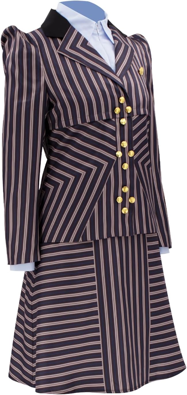 Elphaba Costume Women Adult Cosplay Wizard Suit Witch Dress University Halloween Uniform