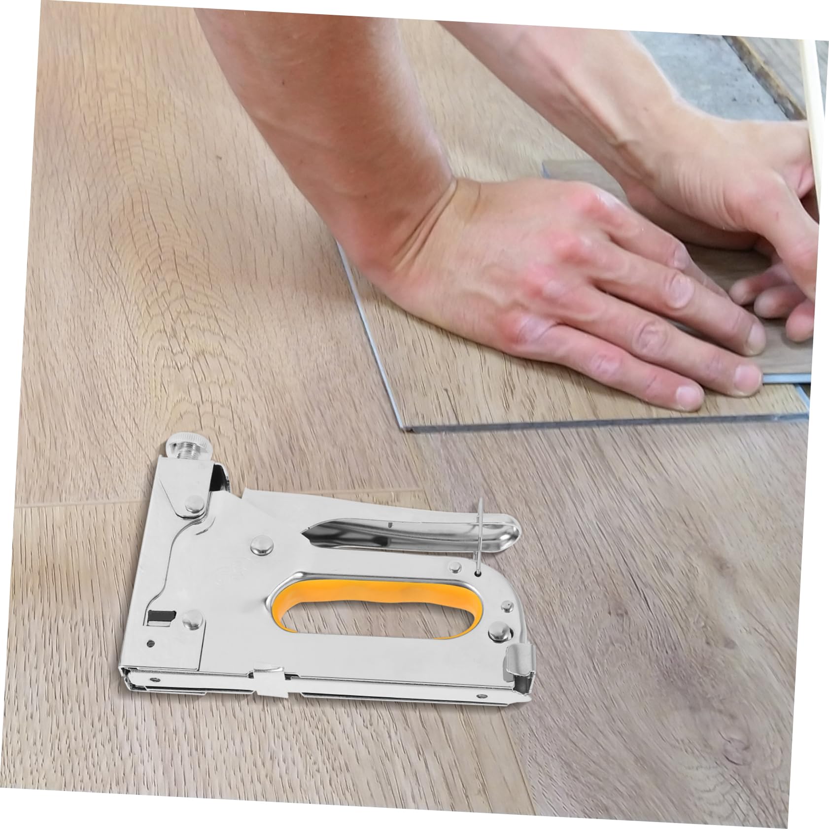 jojofuny 1pc 3 1 Heavy Duty Staples Nail Device Metal Handle Staple Nail Woodworking Tool Staple Tool Furniture Tools Heavy Duty Tools Hand Stapler Nail Tools Straight Nail Manual