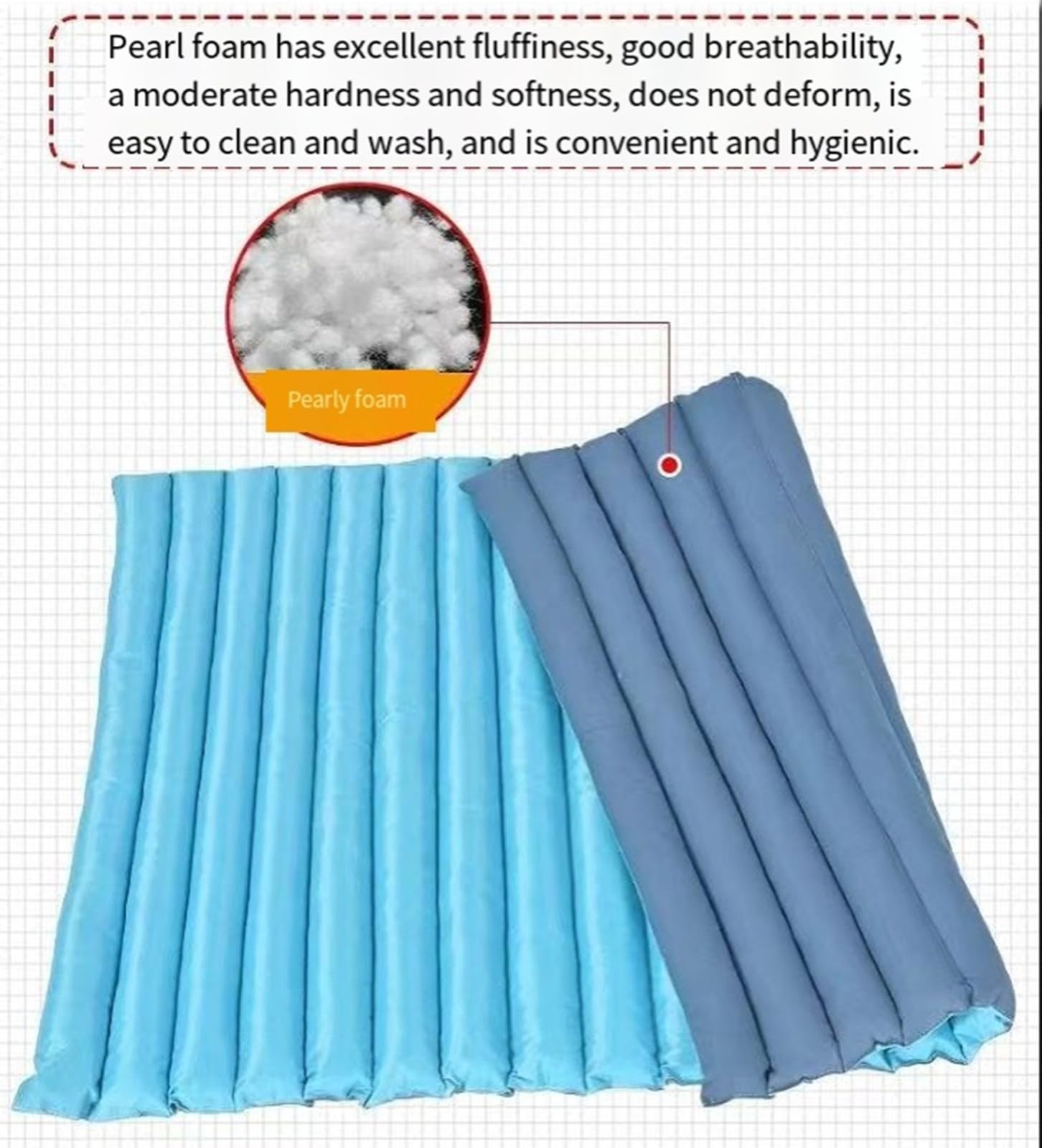 Matelas Anti-Escarres pour Personnes Âgées, Matelas pour Lit D'hôpital À Domicile Matelas À Pression Alternée, Respirants Et Confortables pour Les Patients Alités De Longue Durée