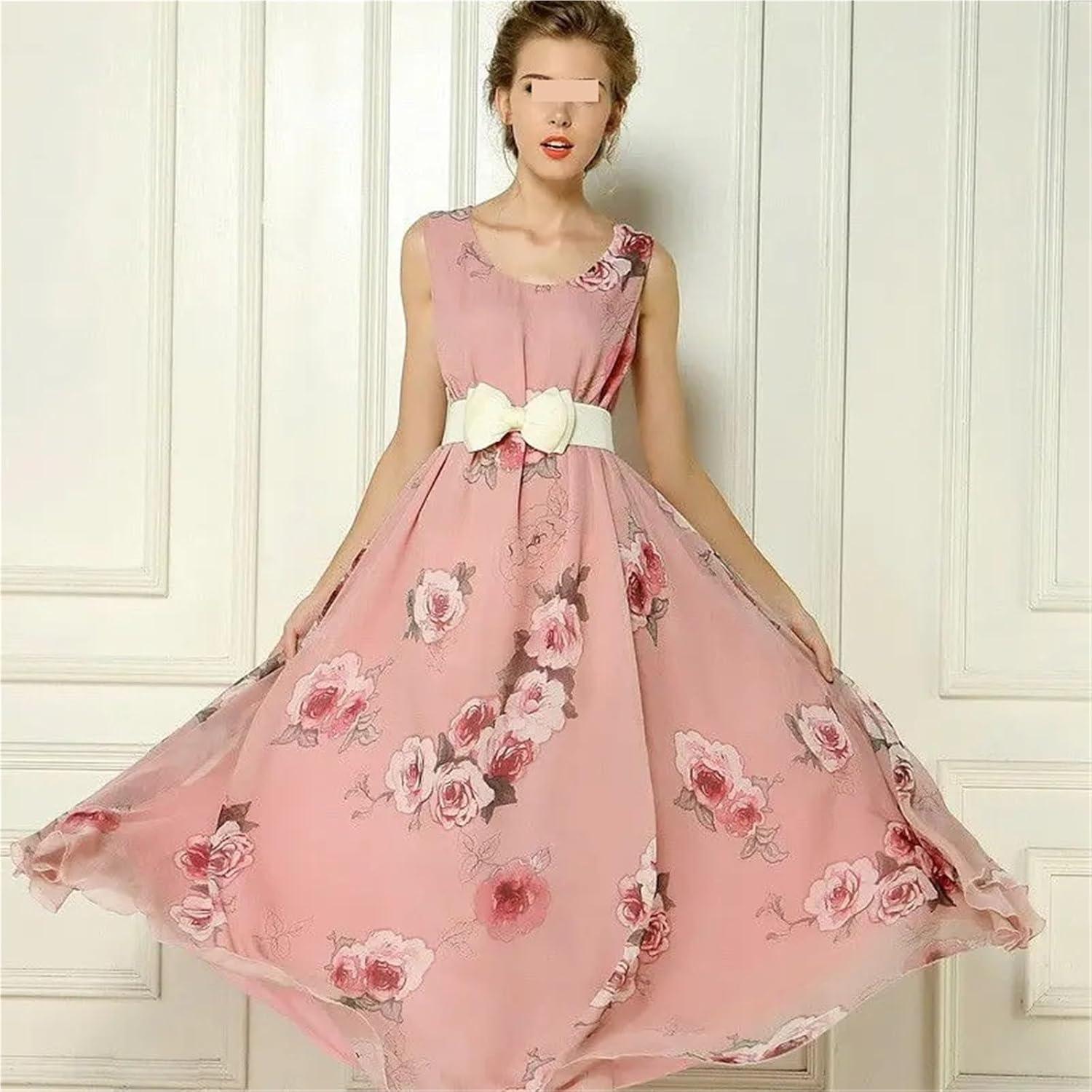 2PCS レディース 伸縮性 ワイドウエストバンド アクセサリー サテン クラブ パーティー(Black)