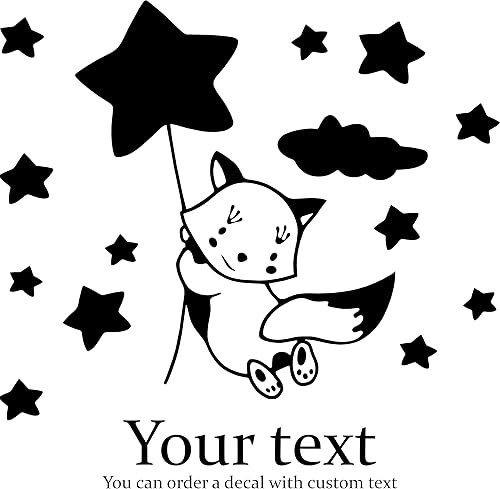 Miniatura 47 de Calcomanías de pared con nombre para niños, calcomanías personalizadas con nombre de niña para guardería, decoración de pared con nombre con bonito