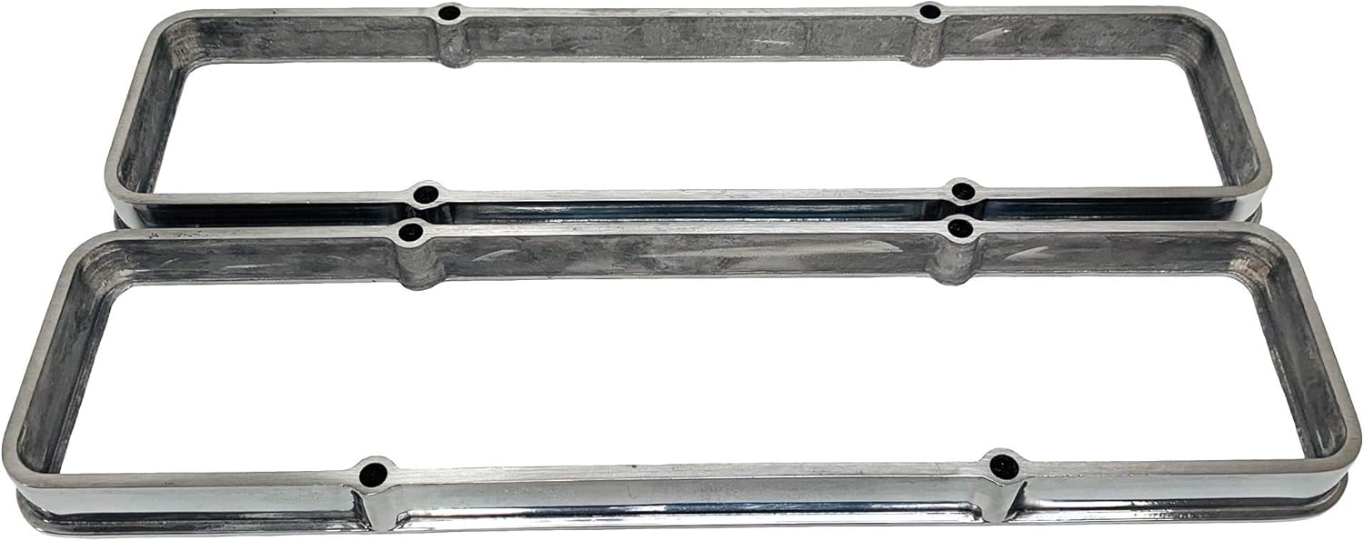 Small Block Chevy Valve Cover Spacers Polished Automotive