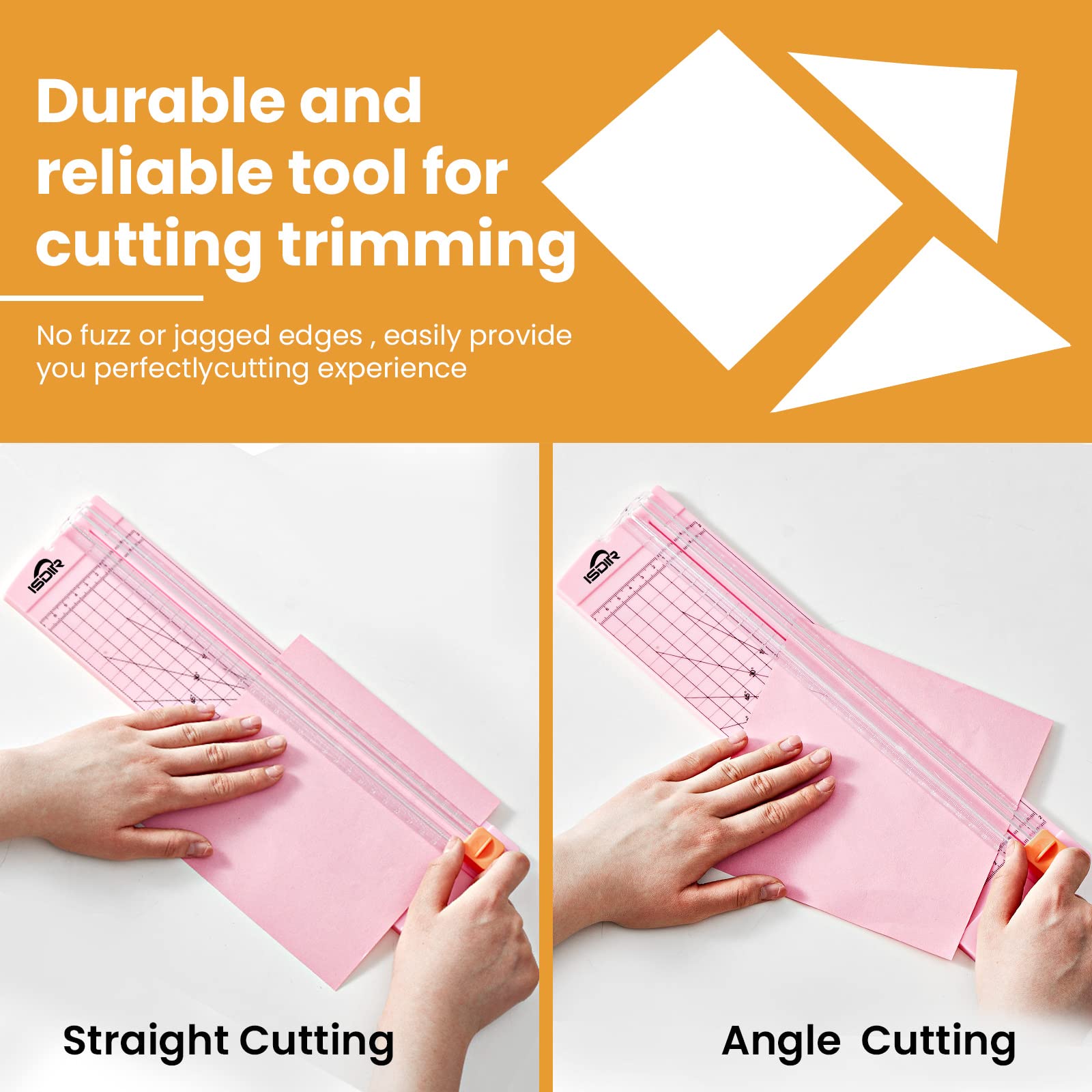 Scrapbooking Cutting Tool ISDIR 12 Inch Paper Cutter - Portable Paper ...
