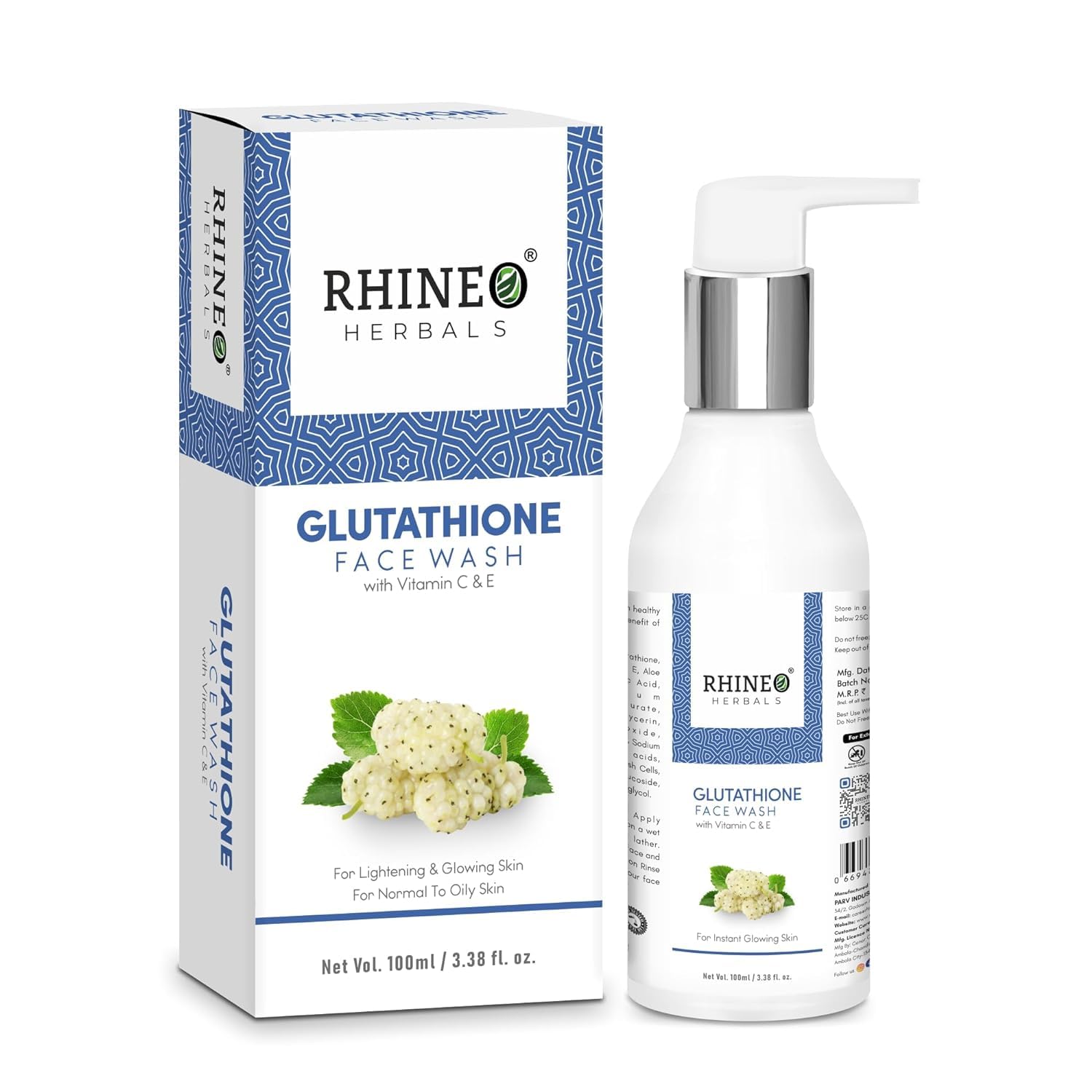 glutathione vitamin c face wash Glutathione Face Wash with Vitamin C & E (100 ml) : Amazon.in: Beauty