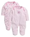 BabyGo Baby Romper 100% Cotton Rompers for New Born Baby|Sleepsuits for Baby Boys & Girls|Onesies|Infant Clothes|PINK| 0