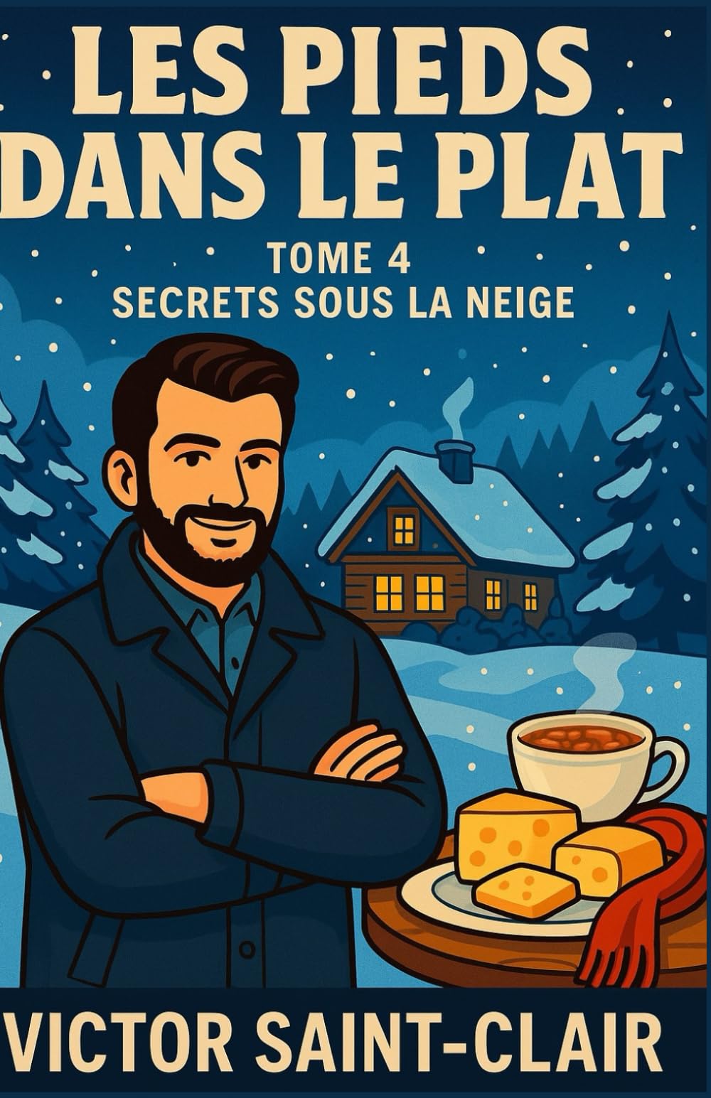 Les Pieds dans le Plat Tome 4 : Secrets sous la Neige: Un cosy mystery culinaire au cœur d’un hiver plein de secrets