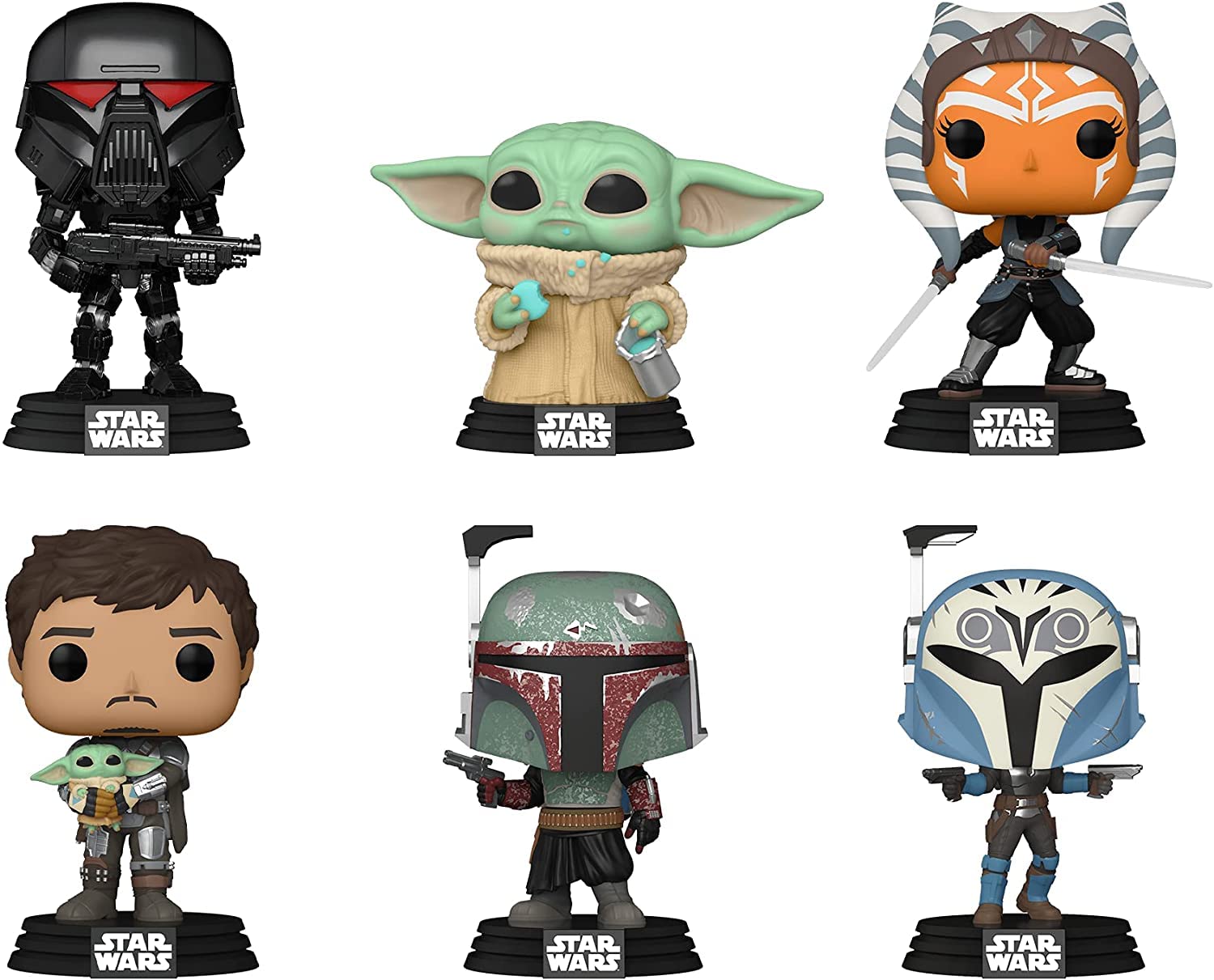 mandalorian funko pop set