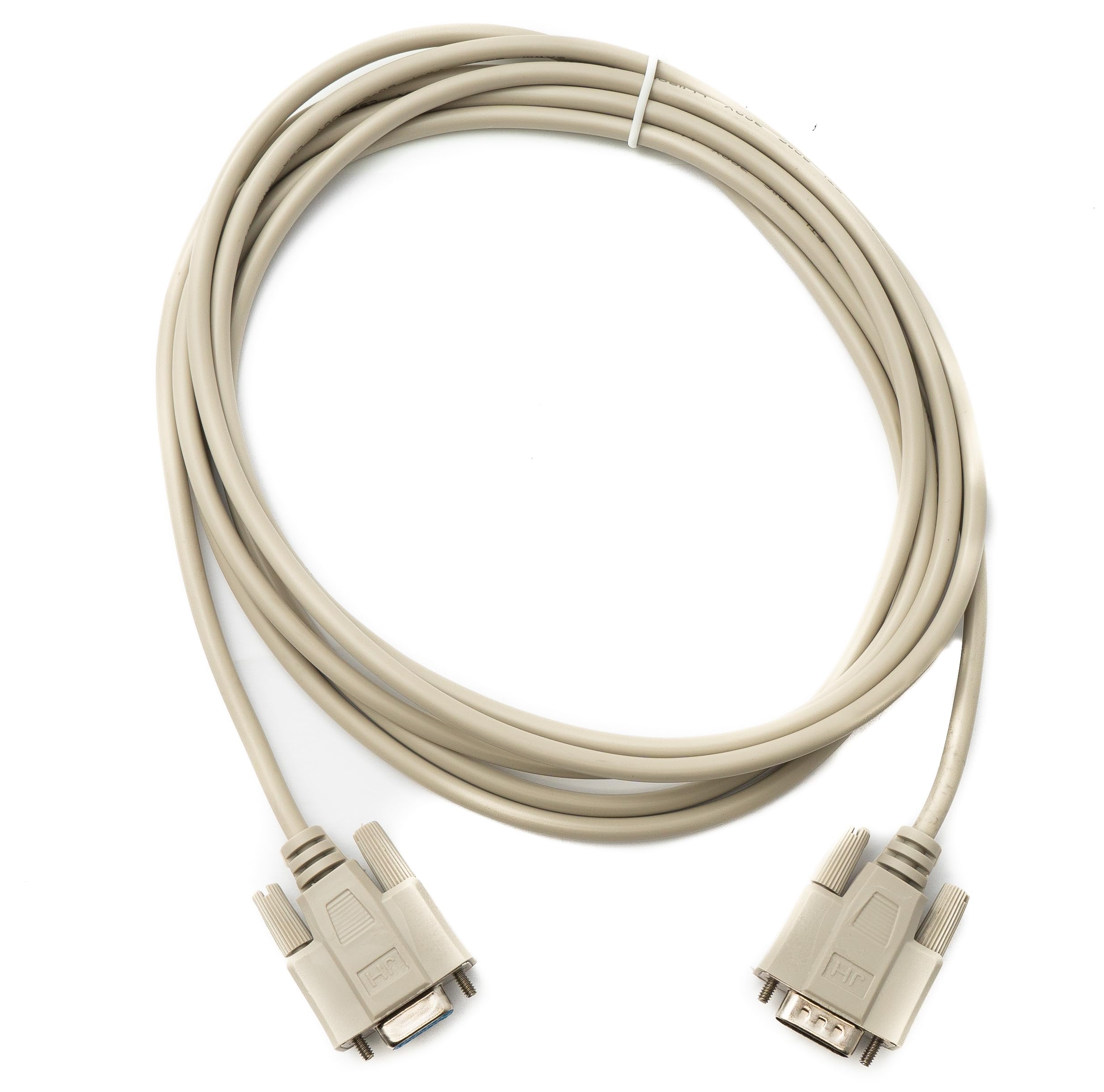 System-S Cavo D Sub 3 m 9 pin maschio a femmina RS232 DB9 adattatore grigio