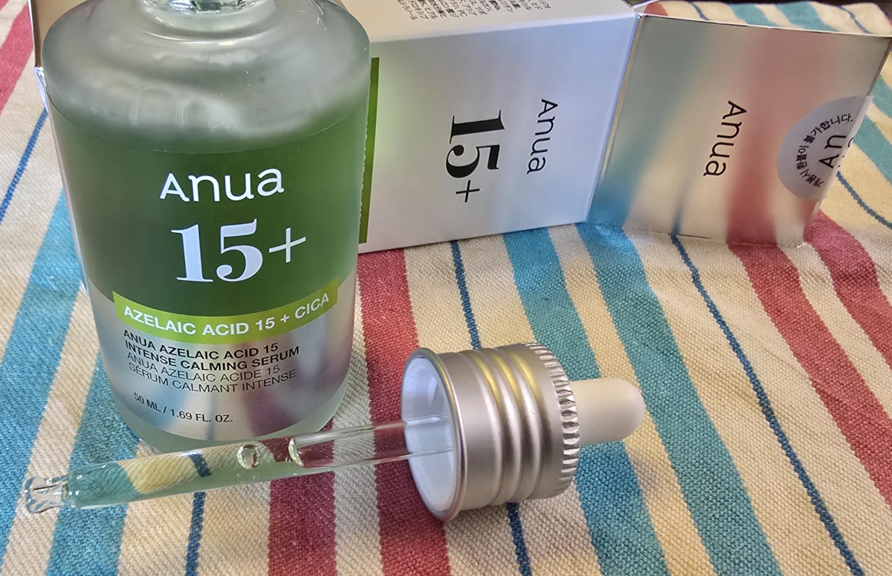 ANUA AZELAIC ACID 15 INTENSE CALMING×15 ANUA Azelaic Acid 15 Intense Calming Serum | Japan Shop Fuji