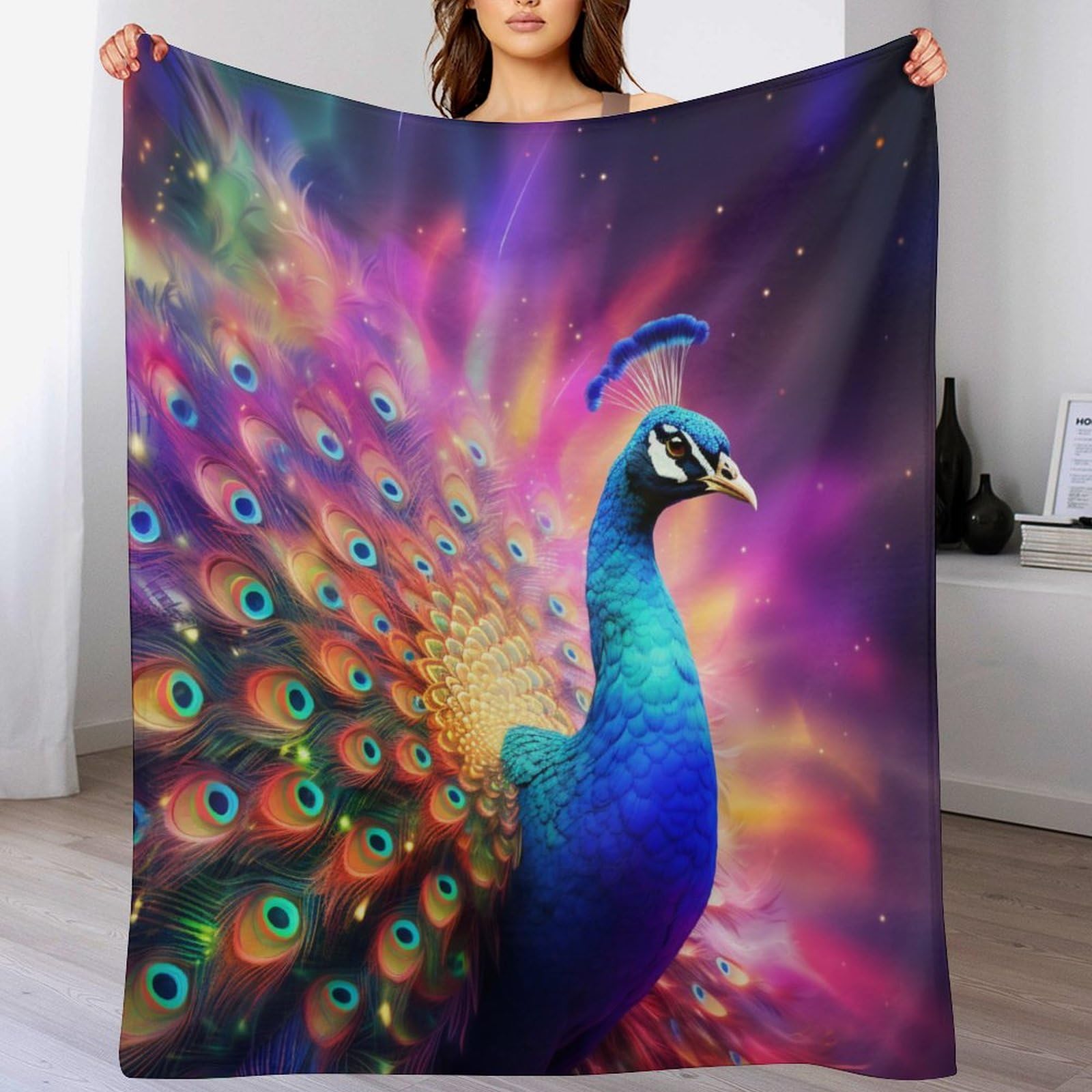 Couverture polaire anti-décoloration et résistante de 180x200cm pour en finir avec le froid