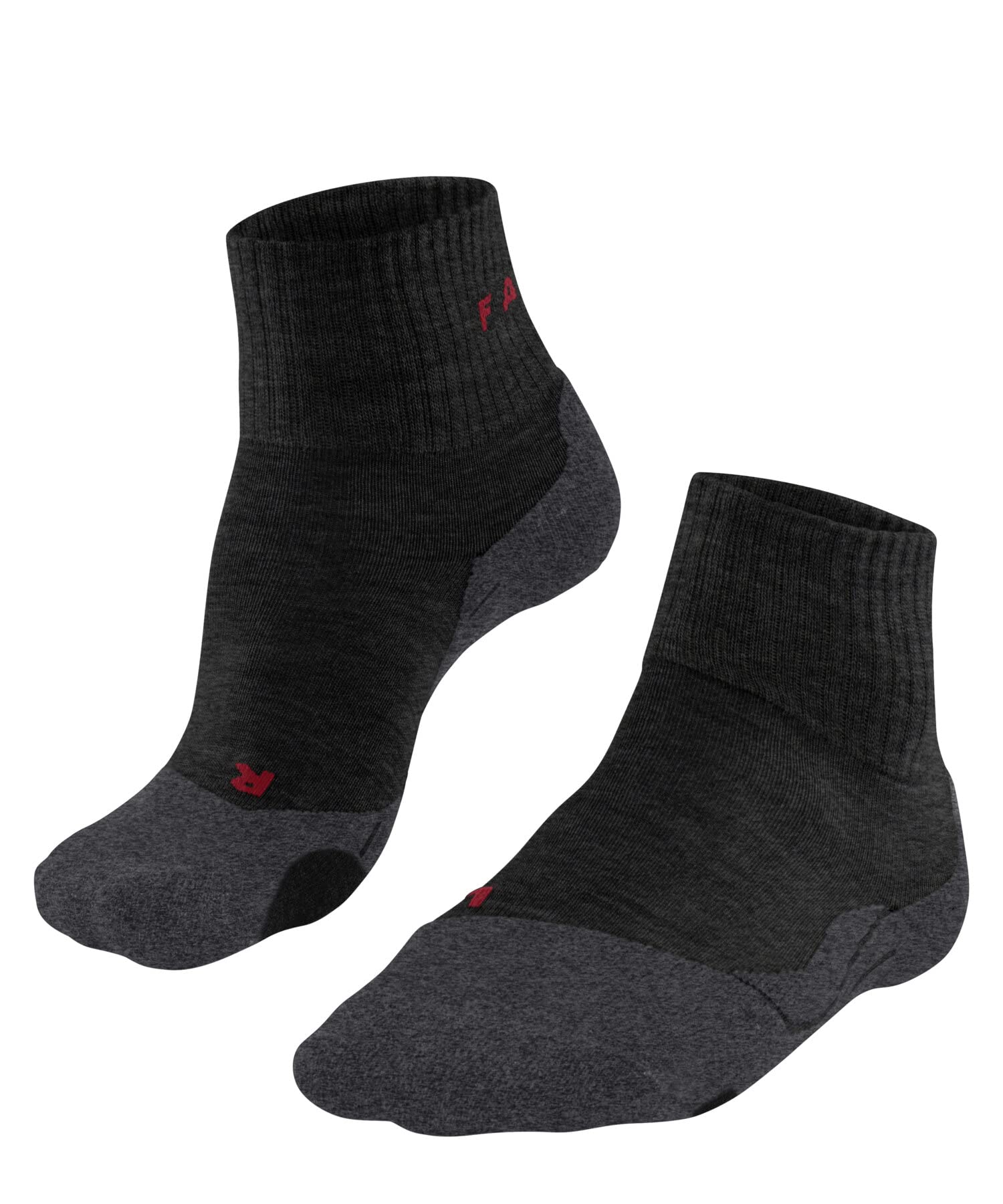 FALKE Men's TK2 Short Hiking Socks Medium Cushioning Anti Blister Warm Low-Cut Breathable Quick-Drying Climate-Regulating Odour-Neutralising Wool Functional Yarn 1 Pair