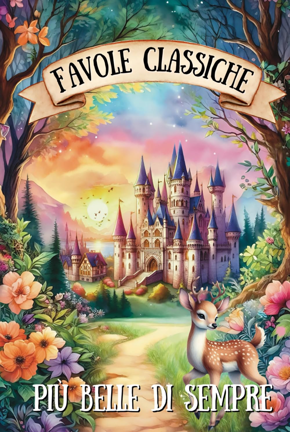 Favole Classiche più Belle di Sempre: Le fiabe più amate, con splendide illustrazioni a colori