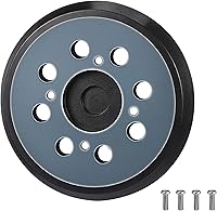 Vista 10 de Dong Cheng Lijadora orbital aleatoria de 5 pulgadas 3.2A 12800OPM, 6 velocidades variables, con 20 piezas de papel de lija y bolsa de polvo