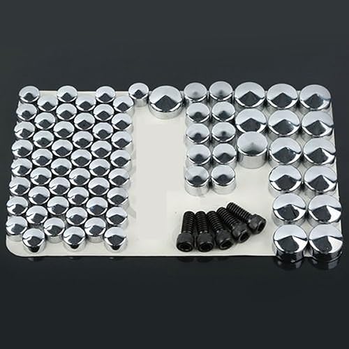 Miniatura 3 de XMT-MOTO Kit de toppers de plástico ABS cromado para Harley FLH FLT modelo Bike 2007-2012