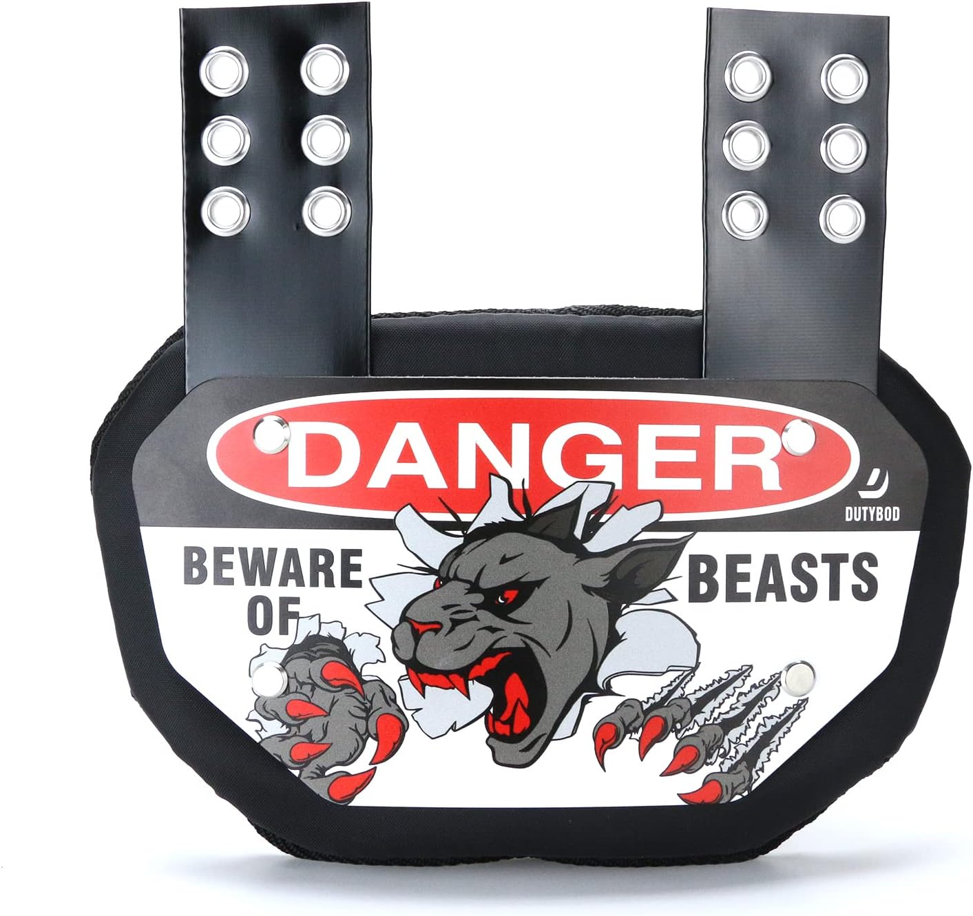 Football Back Plate Lower Back Rear Back Bone Protector Shield Backplate for Youth & Adult