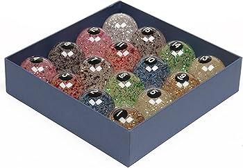 Amazon | CYWJ プールボール コンプリートセット 透明クリスタル