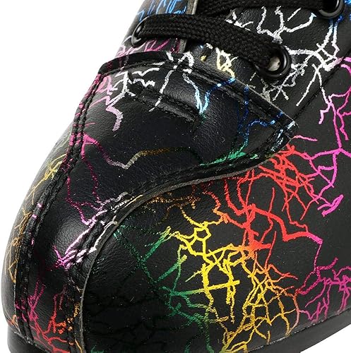 Miniatura 5 de Patines clásicos de 4 ruedas y doble fila para interior y exterior, unisex, para niños y niñas con bolso de almacenamiento