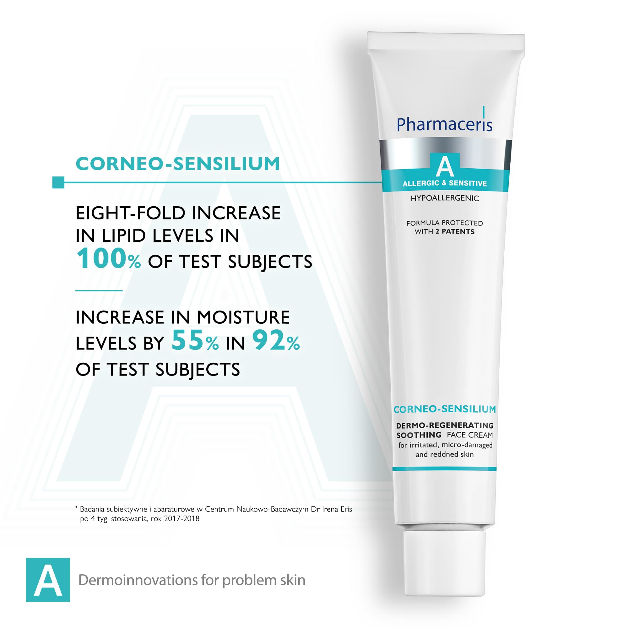 Pharmaceris A Corneo-Sensilium, Repair Cream, Soothing Cream for Allergic and Sensitive Skin Reduces Redness - Image 4