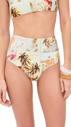 MINKPINK Womens Dolce High Waisted Bikini Bottoms