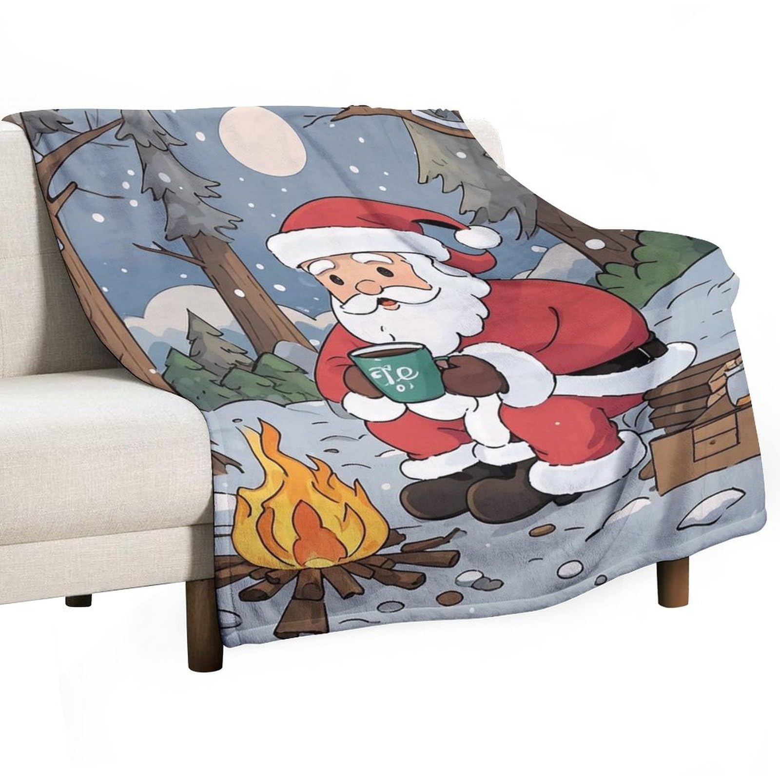 Couverture flanelle anti-boulochage fini les peluches sur le lit