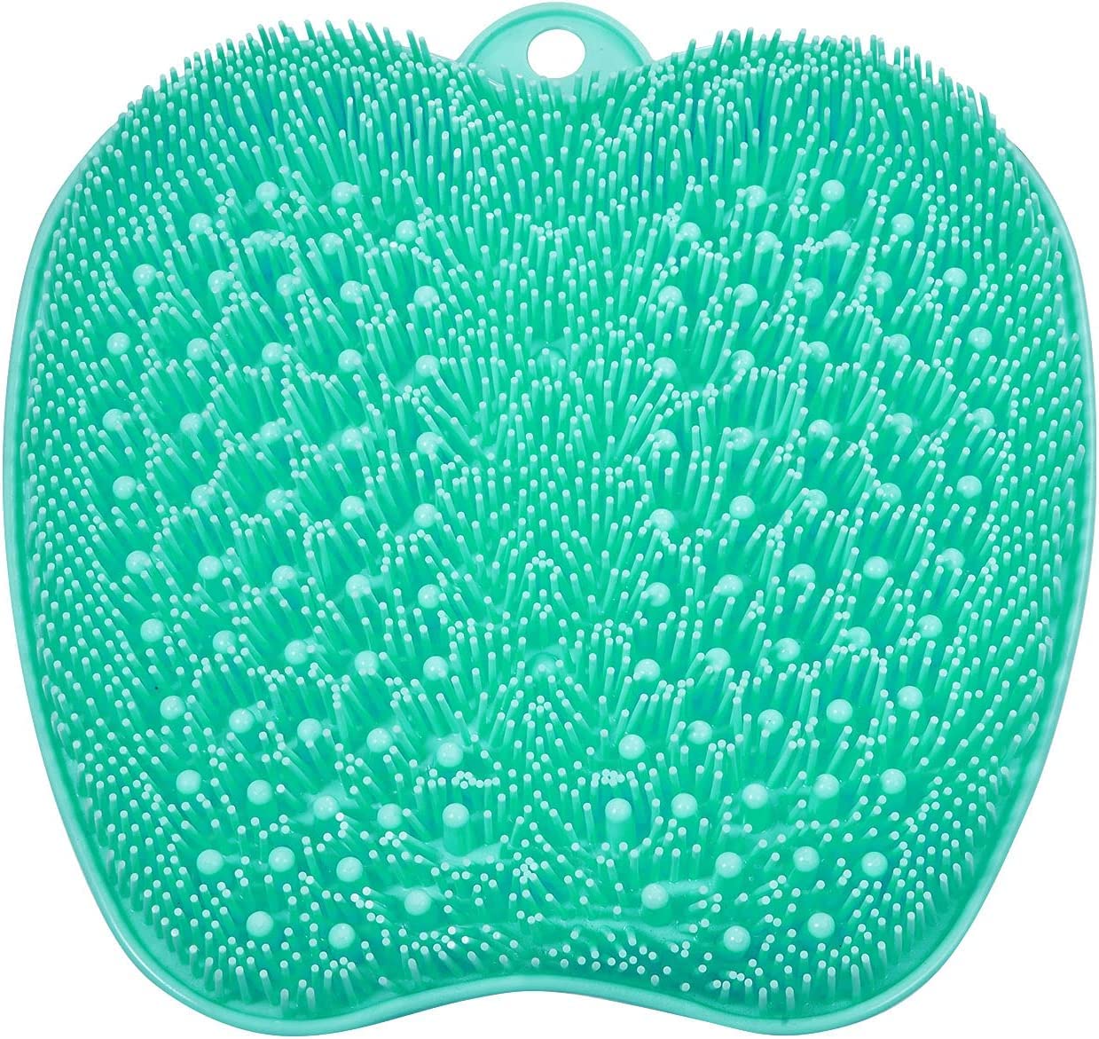 Beauté Secrets foot scrubber mat Cleans, Smooths, Exfoliates & Massages Your Feet Without Bending, Improve Foot Circulation & Soothe Achy Feet, Green