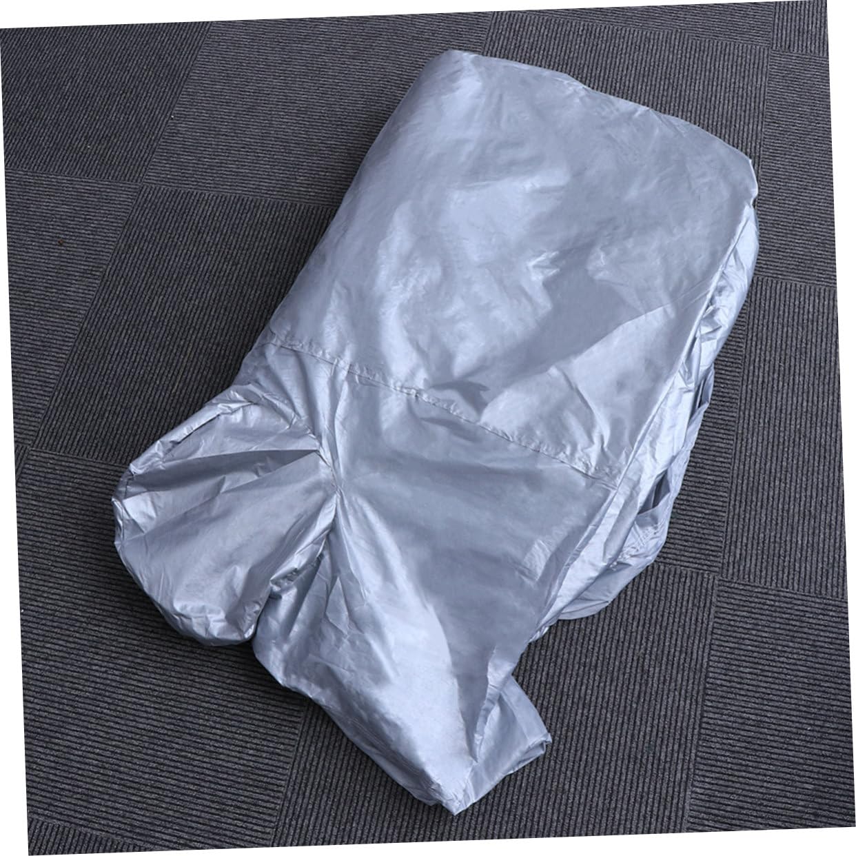 BUGUUYO XL Full Car Cover Silver Uv Outdoor and Scratch Easy to Store Breathable Car Shade for Use — view 5