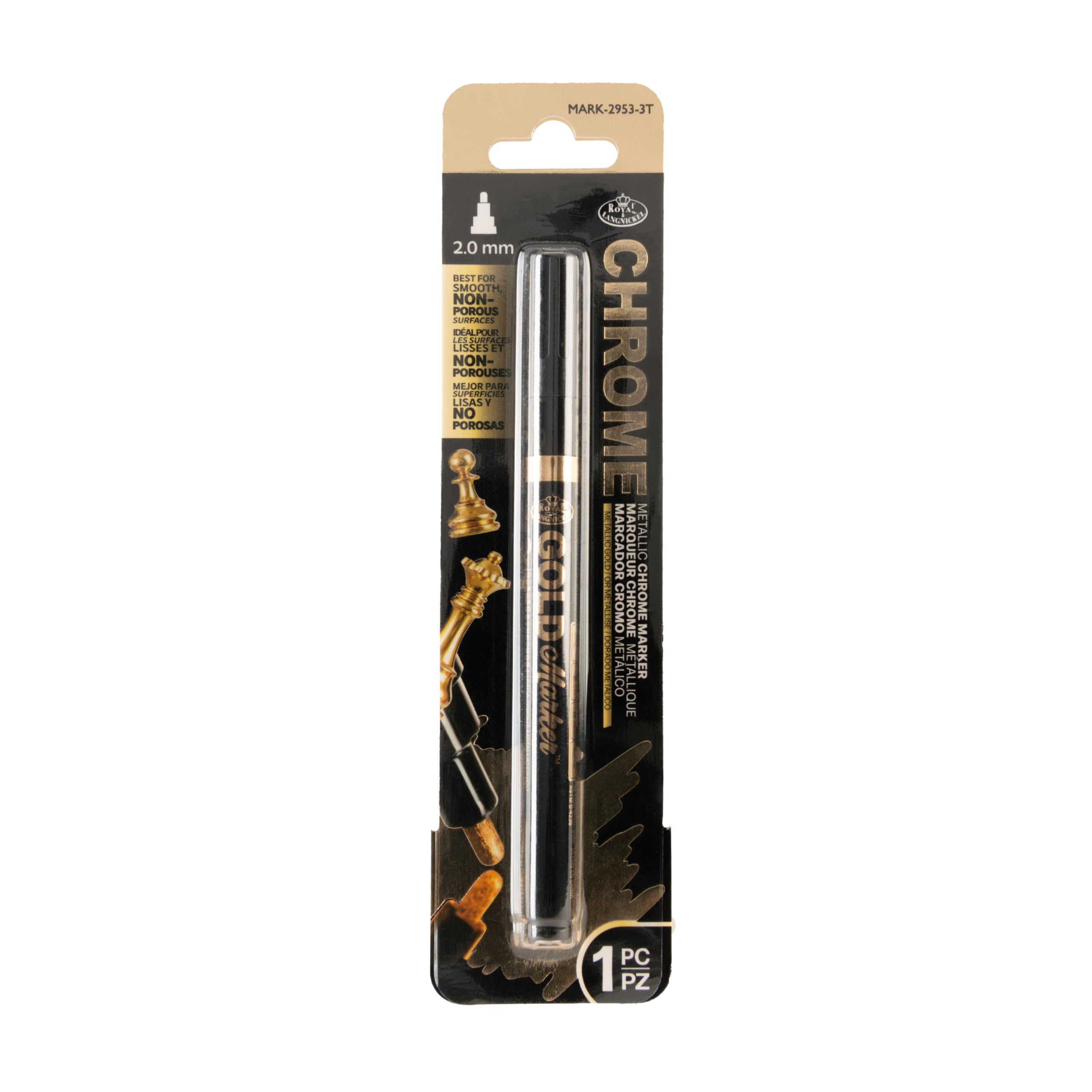 WAL-MARK-2953-RFID | LIQUID CHROME 2MM GOLD