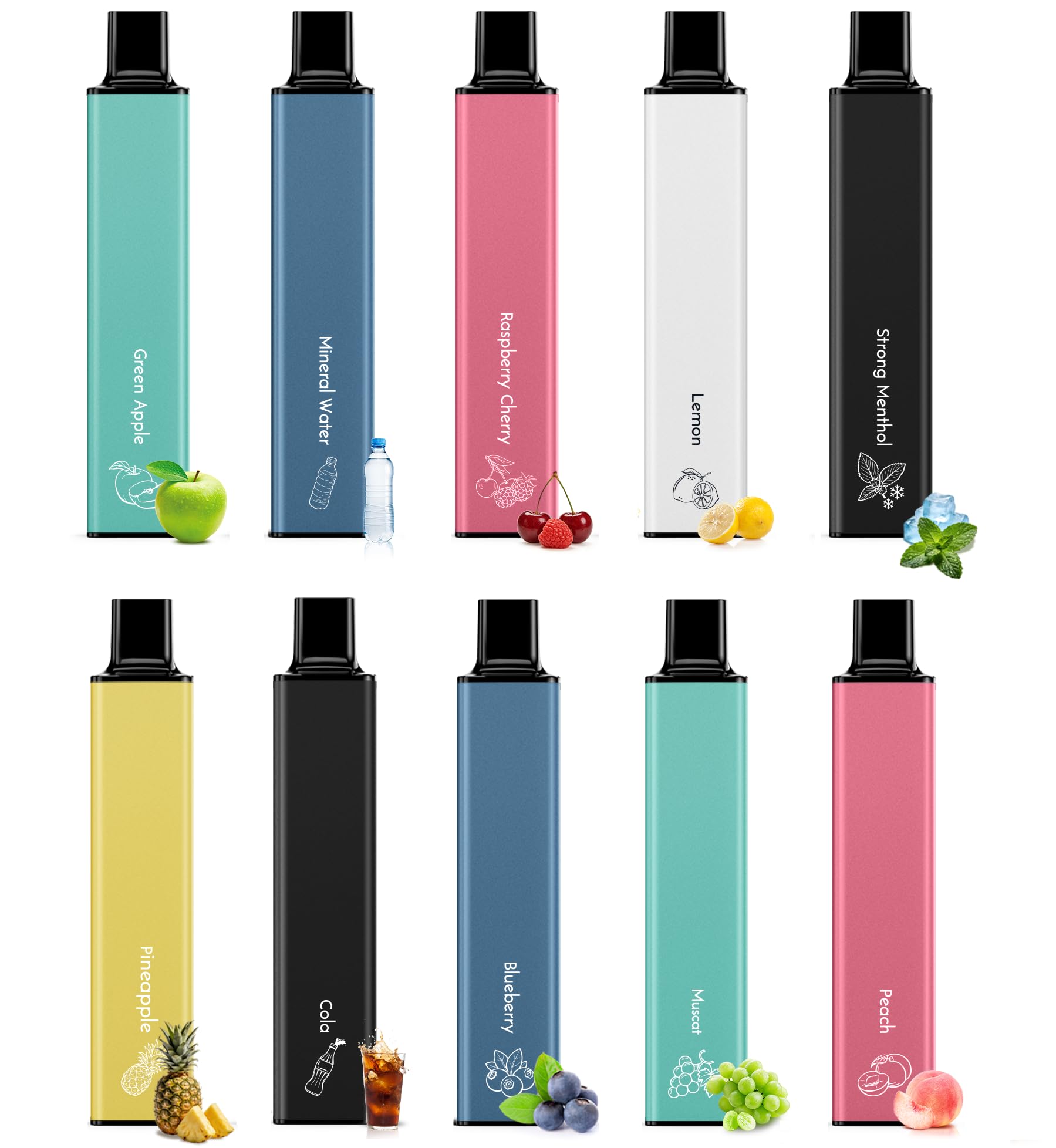 Amazon | DBL 電子タバコ 使い捨てVAPE 10風味セット 20000回吸引可能