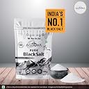 OS Agrova Authentic Black Salt 400g pouch Pure & Natural Kala Namak, Rich in Minerals for Enhanced Flavor, Digestive Benefits & Cooking gallery image