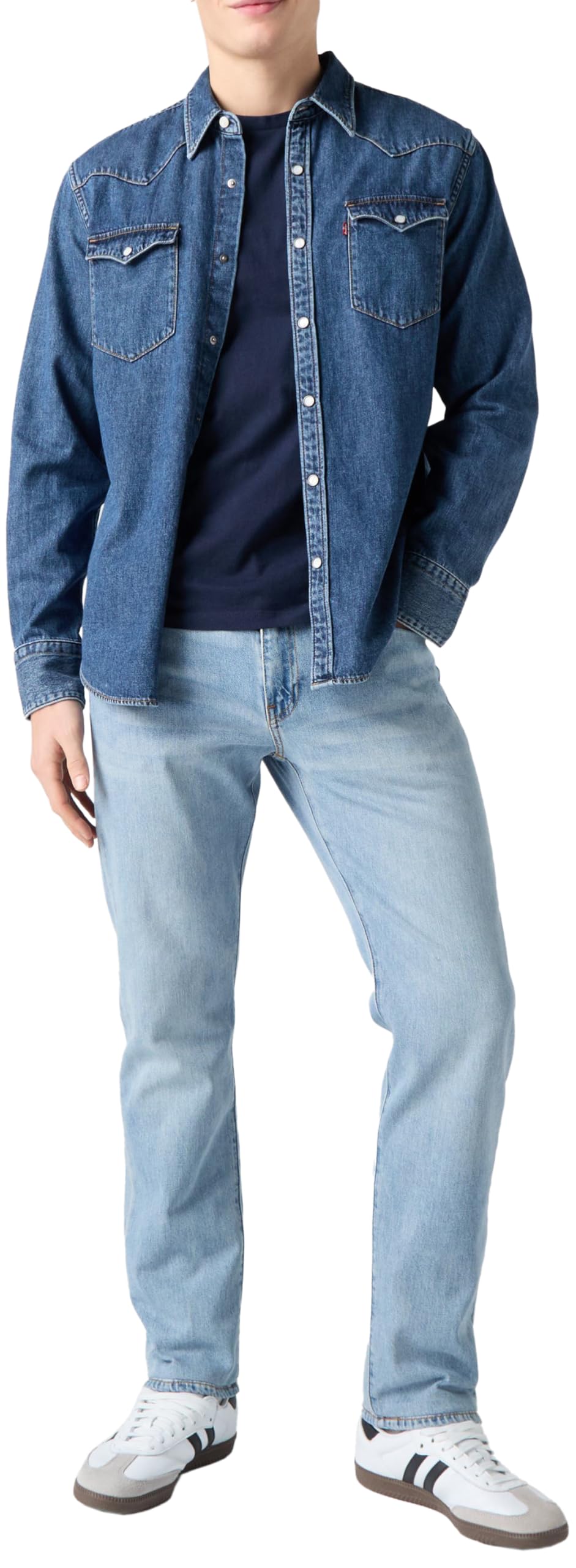 Levi's Men's 502 Taper Jeans, Call It Off, 33W / 36L