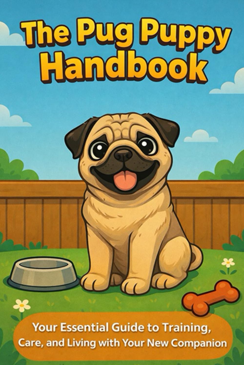 The Pug Puppy Handbook: Your Essential Guide to Training, Care, and Living with Your New Companion