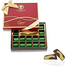CARIANS Dubai Chocolate Gift Box, Dubai Chocolate Candy with Pistachio and Kataifi, Great for Gift Giving and Anniversary, 17 Pcs