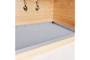 1-Inch Raised Under Sink Mat, 22" x 19"