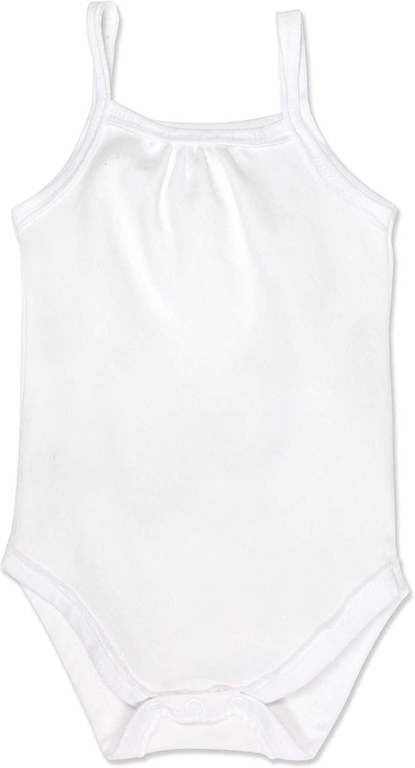 HonestBaby Multipack Sleeveless and Cami Bodysuits One-Piece 100% Organic Cotton for Infant Baby Boys, Girls, Unisex - Image 2