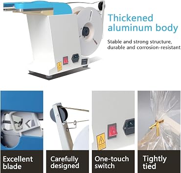 Semi-Automatic Tie Machine, 0.1-1.2mm Tie Size Knotting Machine, Induction Tie Gift Packaging Machine, With 1000m Gold Thread Bag Sealing Machine, Used For Gift Packaging And Strapping Bag Sealing