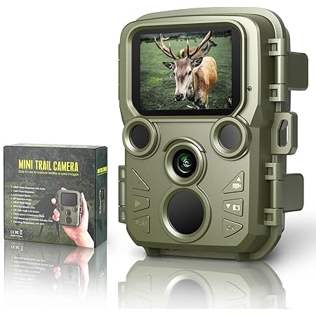 Amazon Com Dsoon Mini Trail Camera Native True 12mp 1080p Game Cameras With 65ft Night Vision 0 3s Motion Activated Ip66 Waterproof Night Cameras For Wildlife Hunting Outdoor Scouting Deer Bird Monitoring Sports