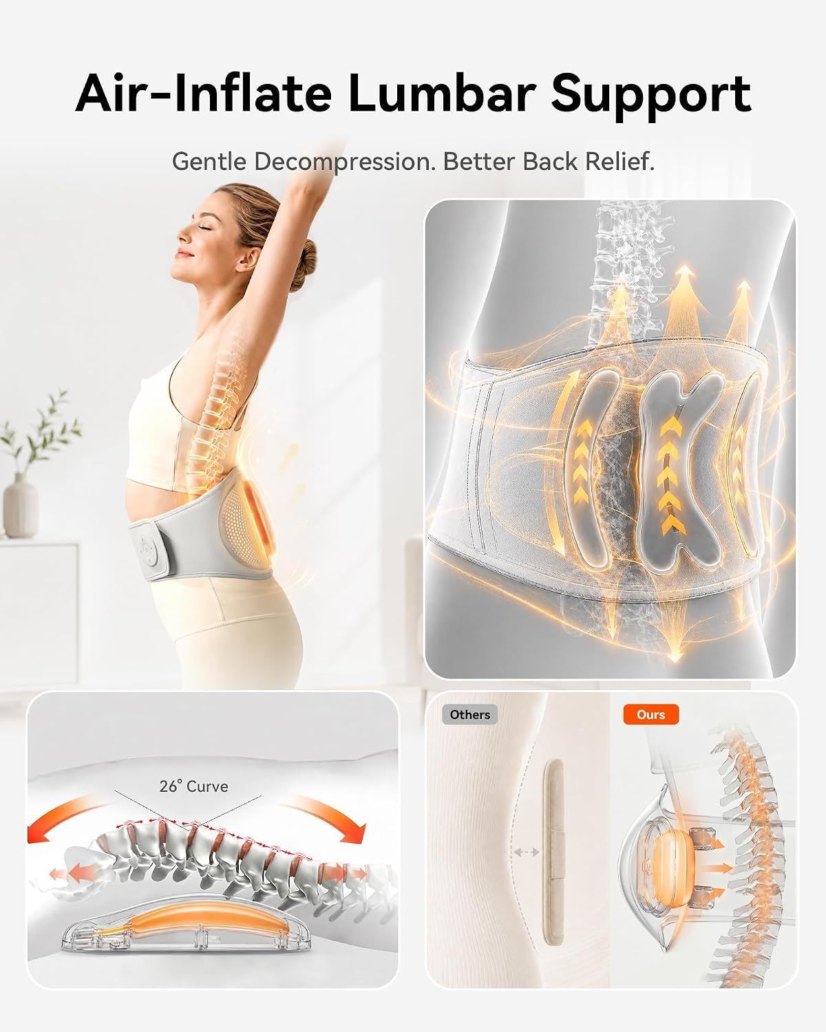 IKEEPFIT Back Massager for Pain Relief Deep Tissue, FSA Eligible HSA — Amazon image 4