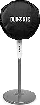 Duronic FN12/16 FANCOVER Housse pour Ventilateurs sur pieds, Ventilateurs de Bureau | Housse anti-poussière | Facile à nettoyer | 12" et 16" pouces | Noir