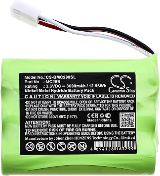 Battery Replacement for Beamex MC2-IS MC2-PE MC2-MF MC2-TE MC28B