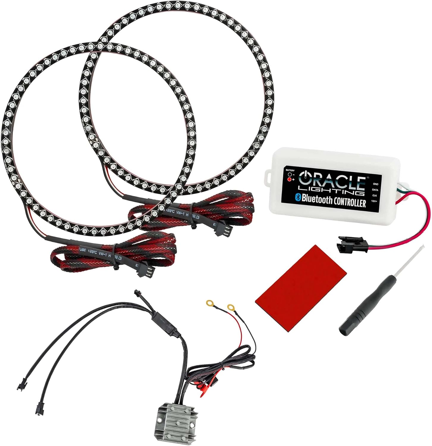 ORACLE Camaro Dynamic ColorSHIFT Car LED Halo Kit - ColorSHIFT Halo Headlight Kit Compatible with Chevrolet Camaro Models from 2010-2013 - Part # 1314-332