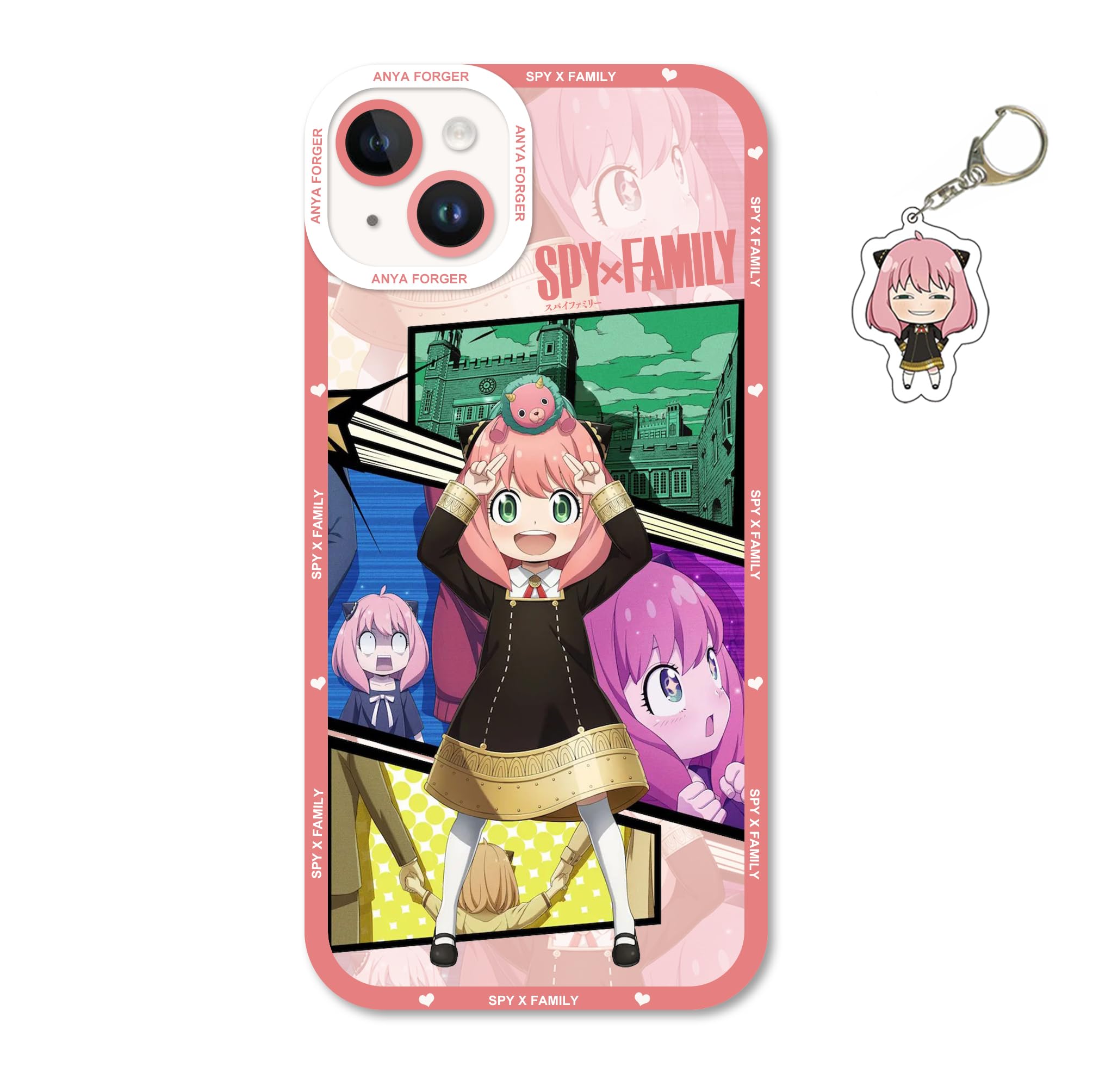 Amazon.com: SodaMeow Spy x Family Phone Case Suitable for