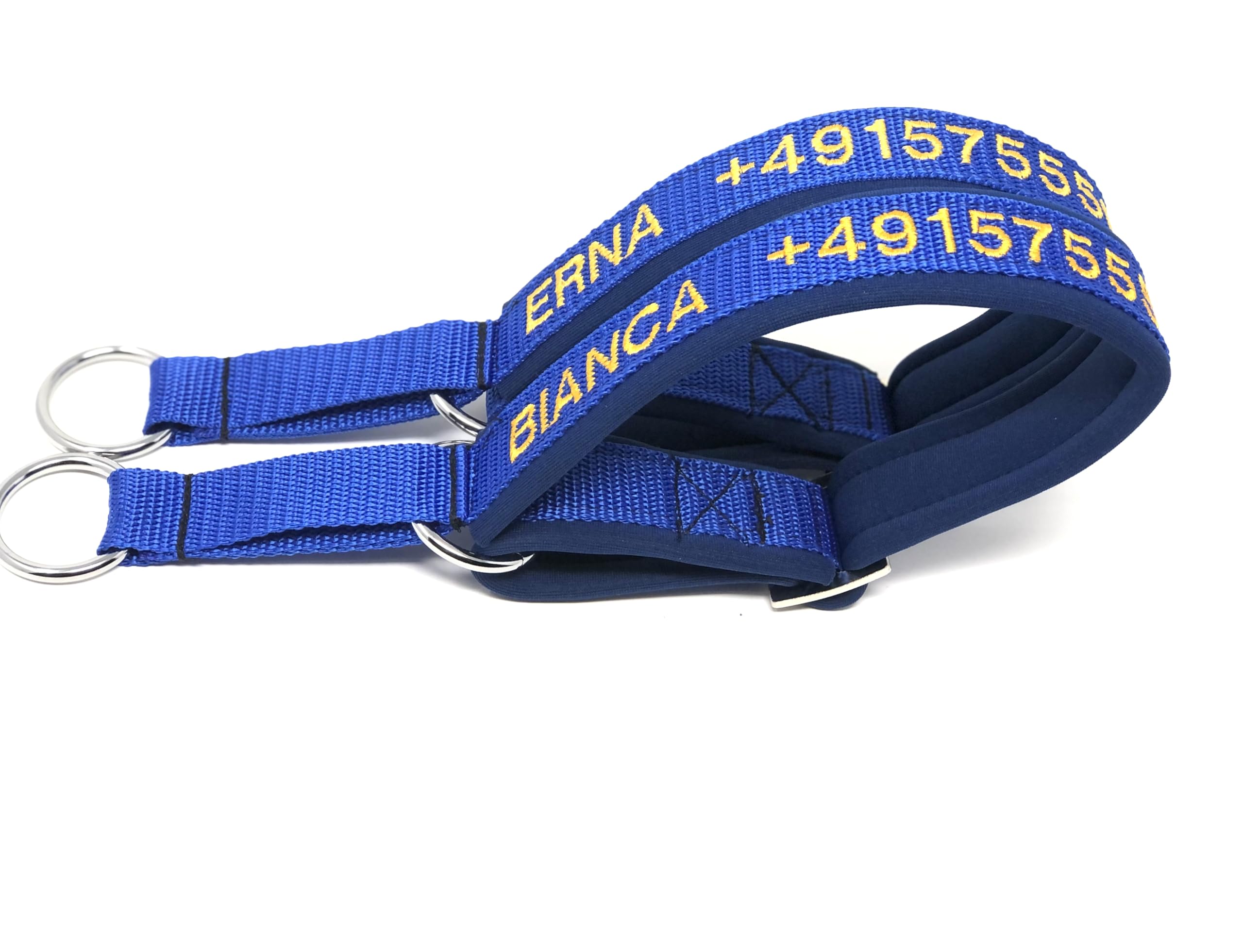 Tier & Heim Hundehalsband mit Namen und Telefonnummer