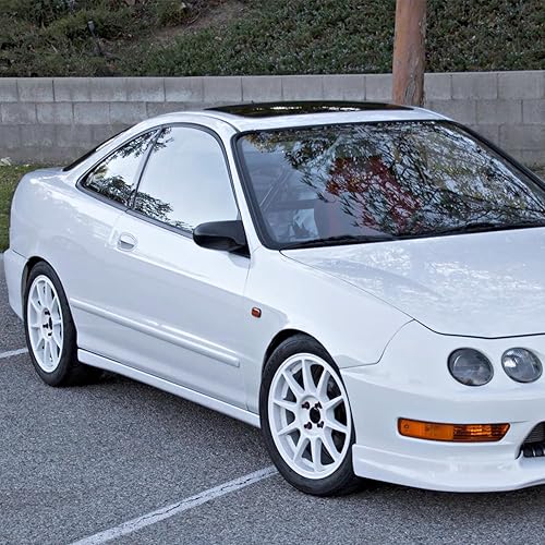Miniatura 2 de Spec-D Tuning Black Power Sports - Espejos laterales compatibles con Acura Integra 2DR Coupe 1994-2001 izquierdo + derecho