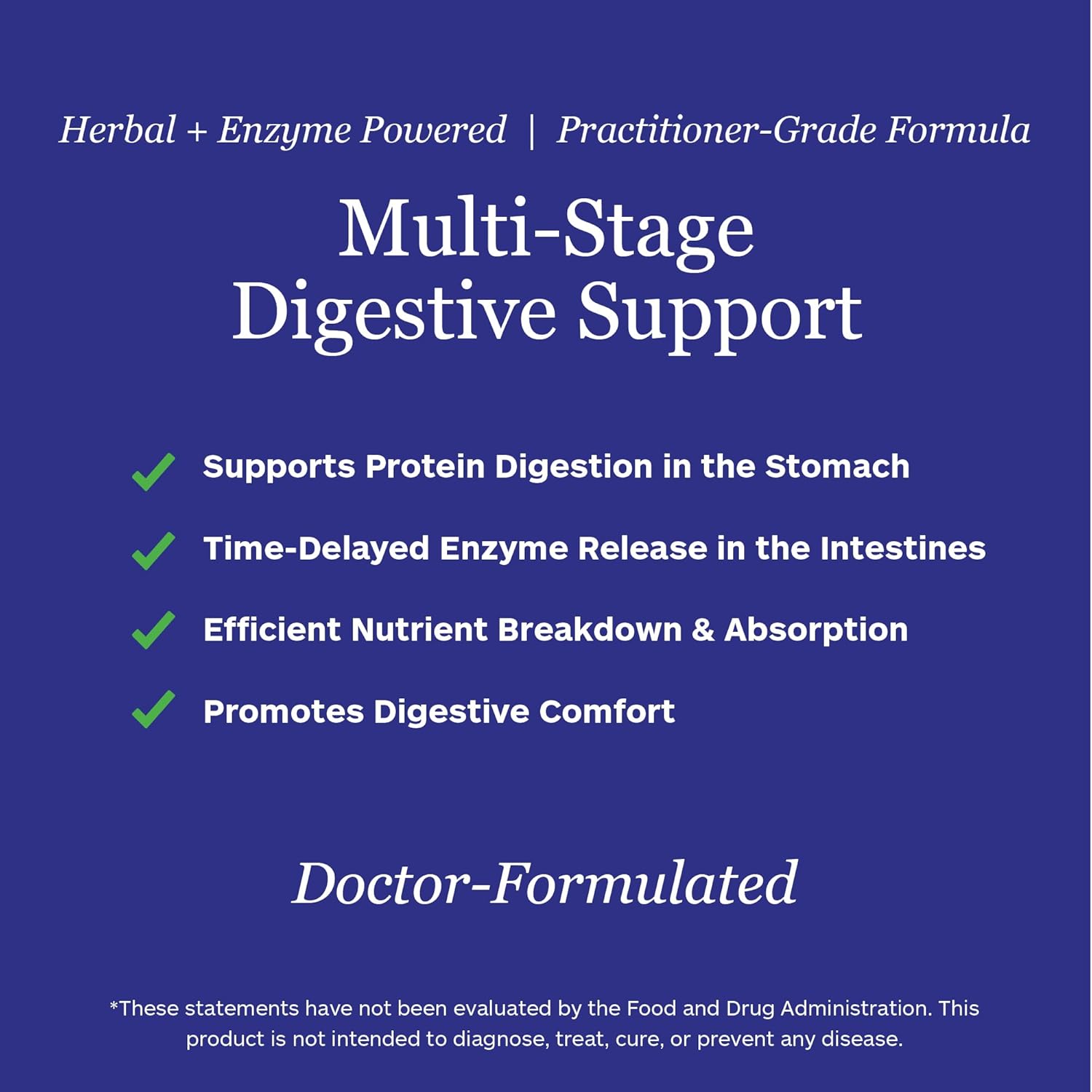 Professional Botanicals DI-AIDE Enzymes Advanced Digestive Support, Relieves Bloating & Indigestion, Natural Ingredients, Vegan & Non-GMO – 120 Capsules