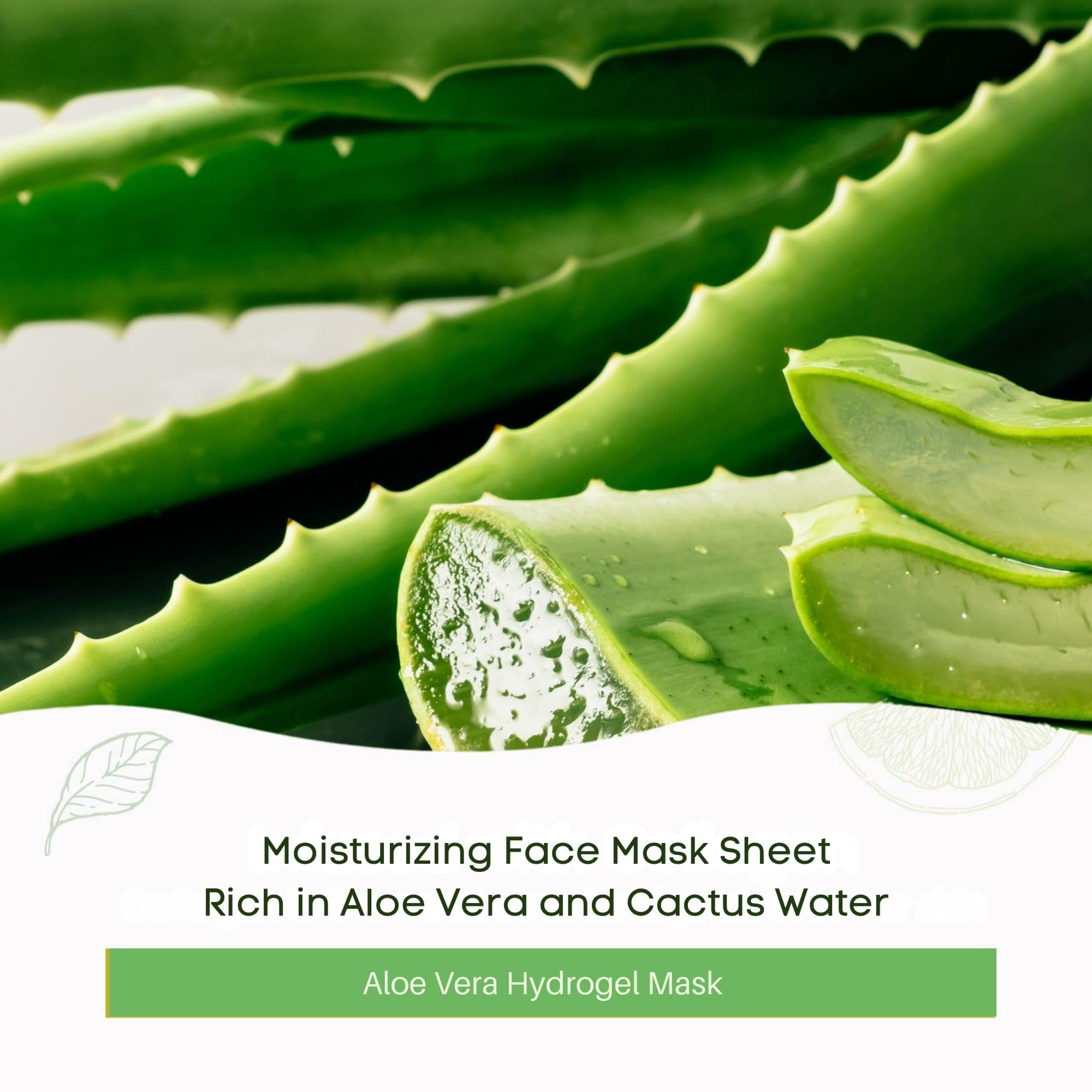 aloe vera plant benefits for skin Hydrating Aloe Vera Gel for All Skin & Hair Types main image 1