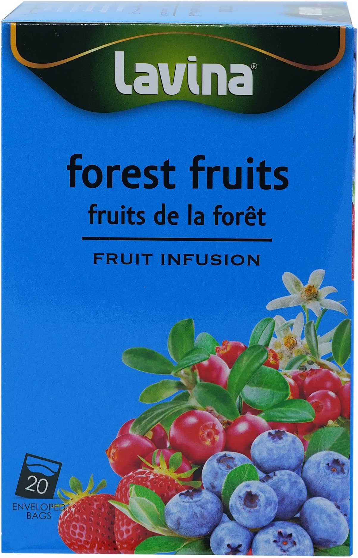 Forest Fruits Herbal Infusion 20s Enveloped Bags (2g x 20)